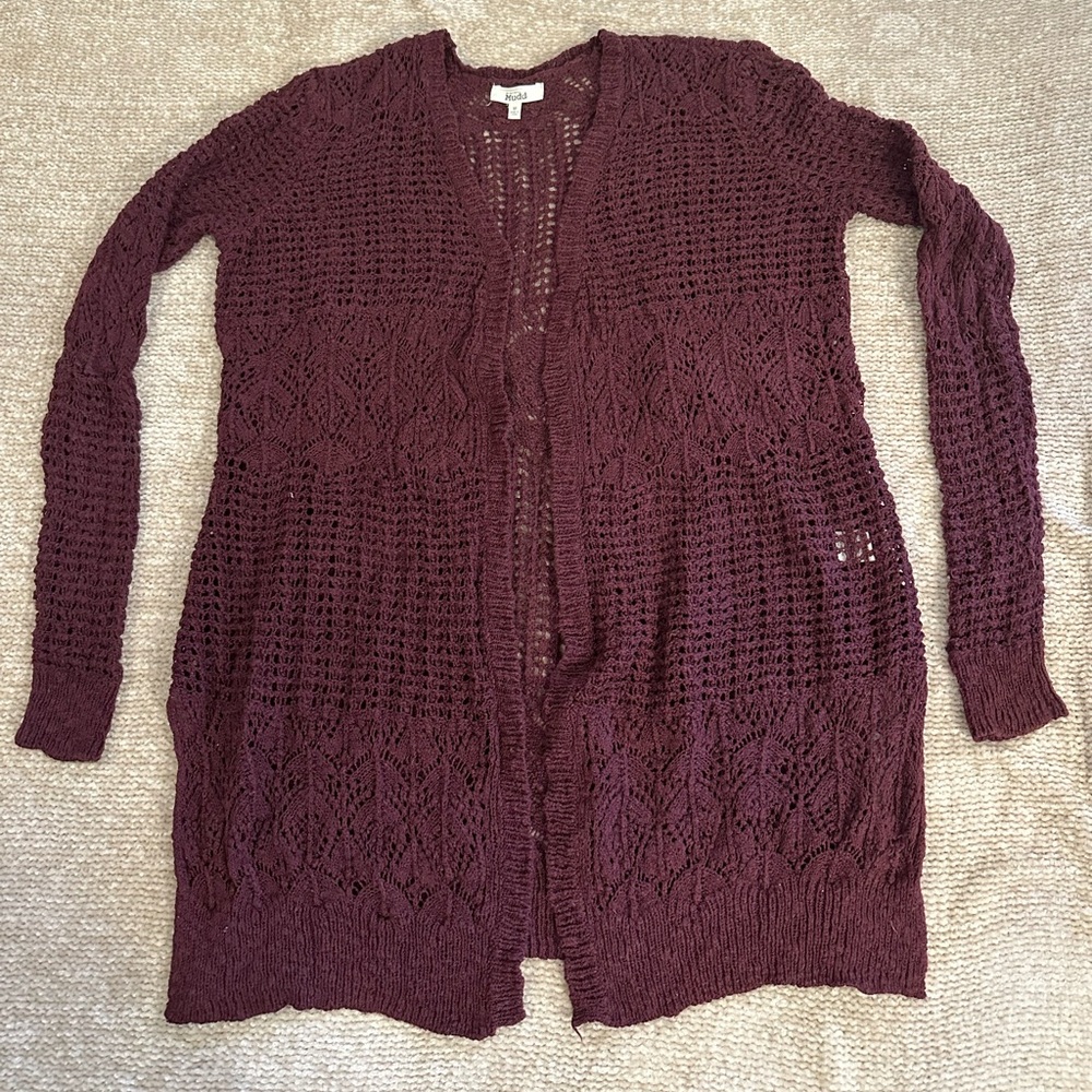 Knit Cardigan - Size Medium